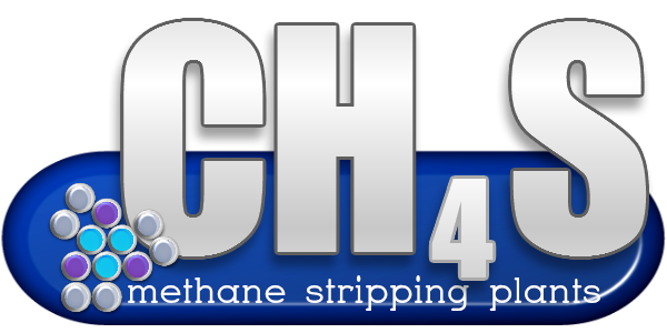 "Ch4 S" logo for methane stripping
