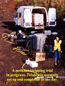 Methane Stripping Trial Equipment image